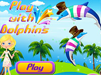 Игра Дельфин и дети Игра Дельфин и дети